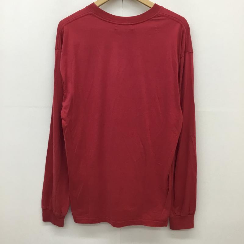 ヒステリックグラマー HYSTERIC GLAMOUR Tシャツ 長袖 02221CL01 M ロゴ、文字 赤 / レッド / red メンズ USED 古着 中古 10152827
