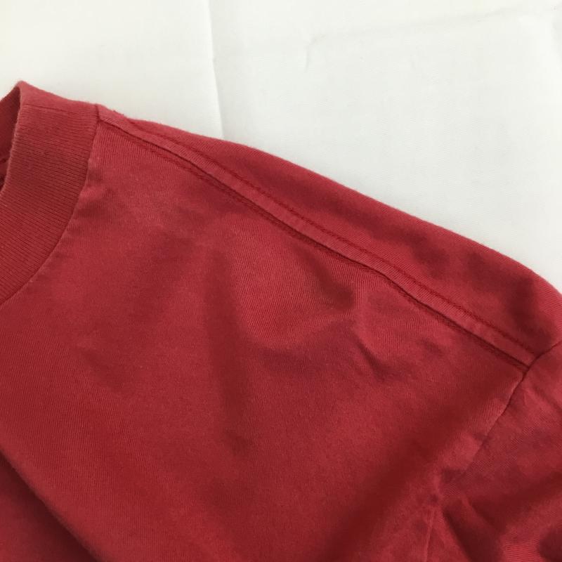 ヒステリックグラマー HYSTERIC GLAMOUR Tシャツ 長袖 02221CL01 M ロゴ、文字 赤 / レッド / red メンズ USED 古着 中古 10152827