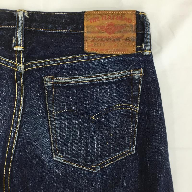 フラットヘッド The Flat Head パンツ デニム、ジーンズ 3001 32インチ 無地 インディゴ / インディゴ / Indigo メンズ USED 古着 中古 10152832