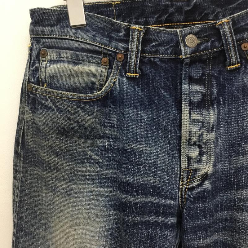 フラットヘッド The Flat Head パンツ デニム、ジーンズ 31インチ 無地 インディゴ / インディゴ / Indigo メンズ USED 古着 中古 10152833