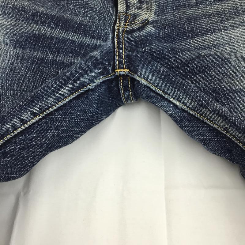 フラットヘッド The Flat Head パンツ デニム、ジーンズ 31インチ 無地 インディゴ / インディゴ / Indigo メンズ USED 古着 中古 10152833