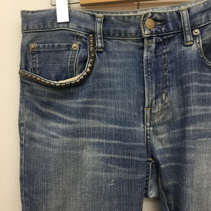 ヒステリックグラマー HYSTERIC GLAMOUR パンツ デニム、ジーンズ 02213AP15 31インチ 無地 水色 / ライトブルー / メンズ USED 古着 中古 10152835