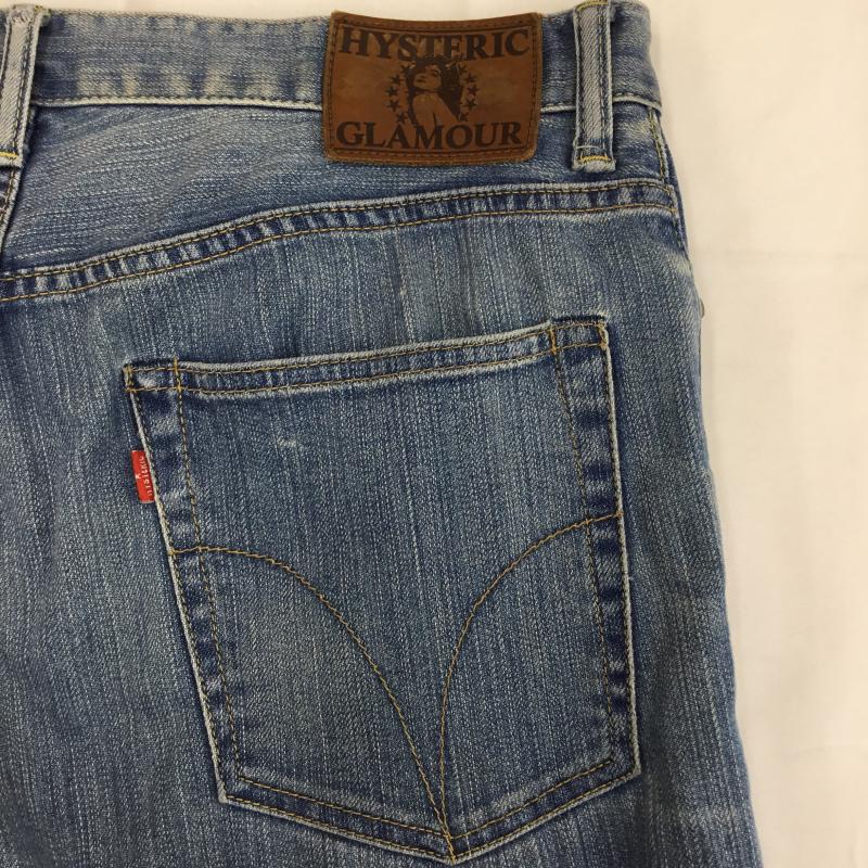 ヒステリックグラマー HYSTERIC GLAMOUR パンツ デニム、ジーンズ 02213AP15 31インチ 無地 水色 / ライトブルー / メンズ USED 古着 中古 10152835