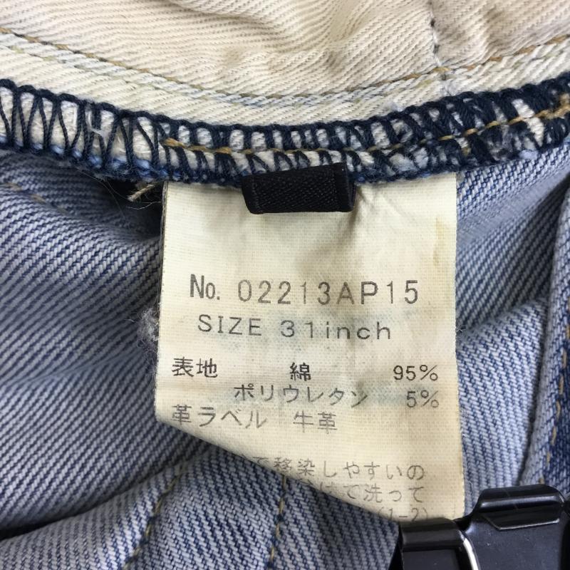 ヒステリックグラマー HYSTERIC GLAMOUR パンツ デニム、ジーンズ 02213AP15 31インチ 無地 水色 / ライトブルー / メンズ USED 古着 中古 10152835