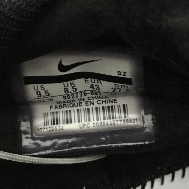 ナイキ NIKE スニーカー スニーカー 902776-001 ACG.07.KMTR 27.5cm 27.5cm ロゴ、文字 黒 / ブラック / black メンズ USED 古着 中古 10152840