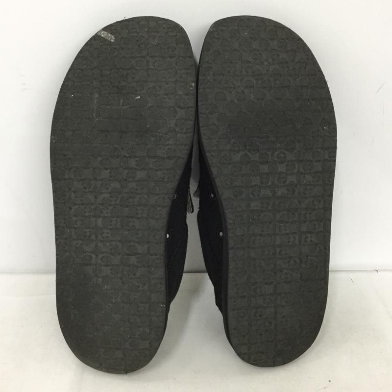 サヌーク sanuk スリッポン スリッポン 7 234 248 UK7 US：8 ロゴ、文字 黒 / ブラック / black メンズ USED 古着 中古 10152844