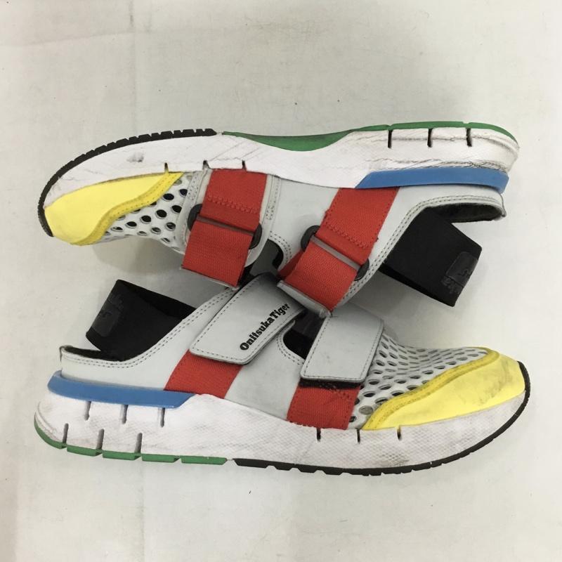 オニツカタイガー ONITSUKA TIGER サンダル サンダル 118 3A 560 レビラック 24.5cm 24.5cm ロゴ、文字 マルチカラー / マルチカラー / multicolor レディース USED 古着 中古 10152845