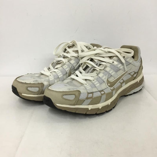 ナイキ NIKE スニーカー スニーカー FQ8243-025 P-6000 PRM ハングル 29cm 29.0cm ロゴ、文字 白 / ホワイト / white X ベージュ / ベージュ / beige メンズ USED 古着 中古 10152847