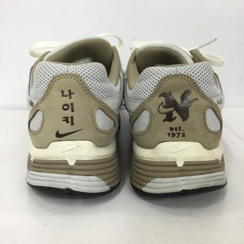 ナイキ NIKE スニーカー スニーカー FQ8243-025 P-6000 PRM ハングル 29cm 29.0cm ロゴ、文字 白 / ホワイト / white X ベージュ / ベージュ / beige メンズ USED 古着 中古 10152847