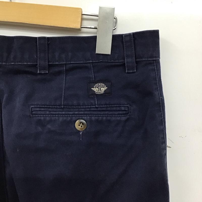 ドッカーズ DOCKERS パンツ チノパン チノパン ワイドパンツ カジュアルパンツ 32インチ 無地 紺 / ネイビー / navy メンズ USED 古着 中古 10152851