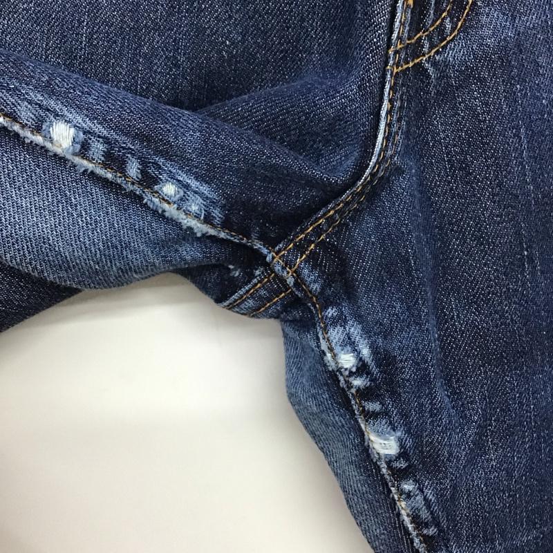 リーバイストラウスアンドコー Levi Strauss & co. パンツ デニム、ジーンズ デニムパンツ ワイドパンツ カジュアルパンツ 30インチ 無地 インディゴ / インディゴ / Indigo メンズ USED 古着 中古 10152853