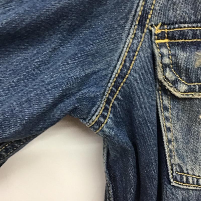 マウジー MOUSSY ジャケット、上着 ジャケット、ブレザー 0105AC10-0370 デニムジャケット Gジャン FREE ダメージ加工 青 / ブルー / blue レディース USED 古着 中古 10152854