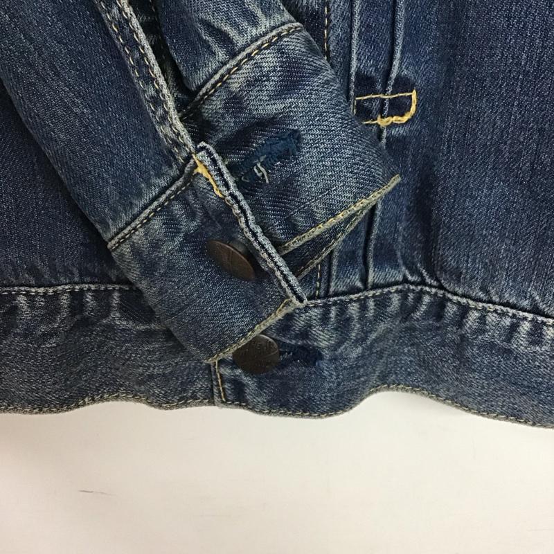 マウジー MOUSSY ジャケット、上着 ジャケット、ブレザー 0105AC10-0370 デニムジャケット Gジャン FREE ダメージ加工 青 / ブルー / blue レディース USED 古着 中古 10152854