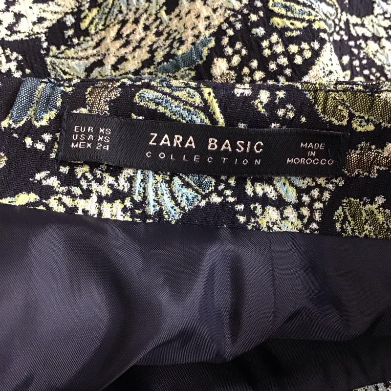 ザラ ZARA スカート ミニスカート 2889 745 512 台形スカート ジャガード XS 総柄 マルチカラー / マルチカラー / multicolor レディース USED 古着 中古 10152859
