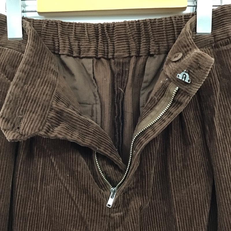 ローリーズファーム LOWRYS FARM パンツ ワークパンツ、ペインターパンツ コーデュロイパンツ ワイドパンツ カジュアルパンツ L 無地 茶 / ブラウン / brown レディース USED 古着 中古 10152861