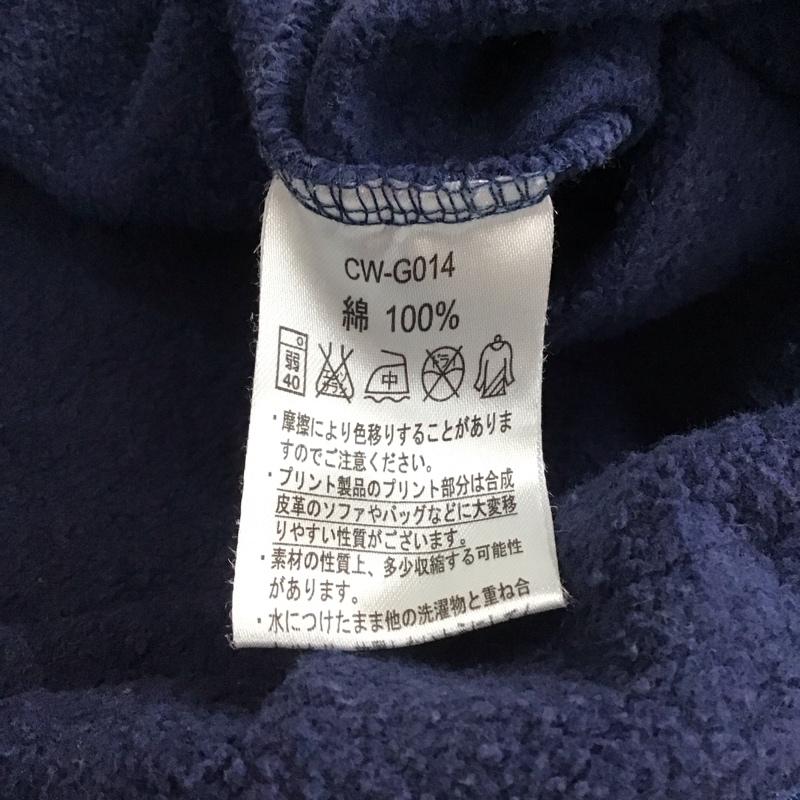 チャンピオン Champion トレーナー 長袖 CW-G014 スウェット 裏起毛 M ロゴ、文字 紺 / ネイビー / navy レディース USED 古着 中古 10152864