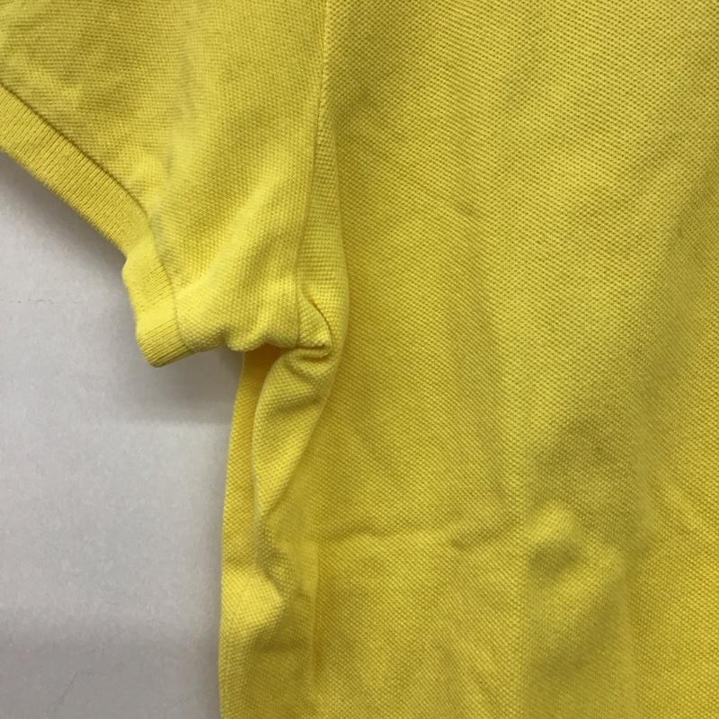 ラルフローレン RALPHLAUREN ポロシャツ 半袖 THE SKINNY POLO L ワンポイント 黄 / イエロー / yellow レディース USED 古着 中古 10152869