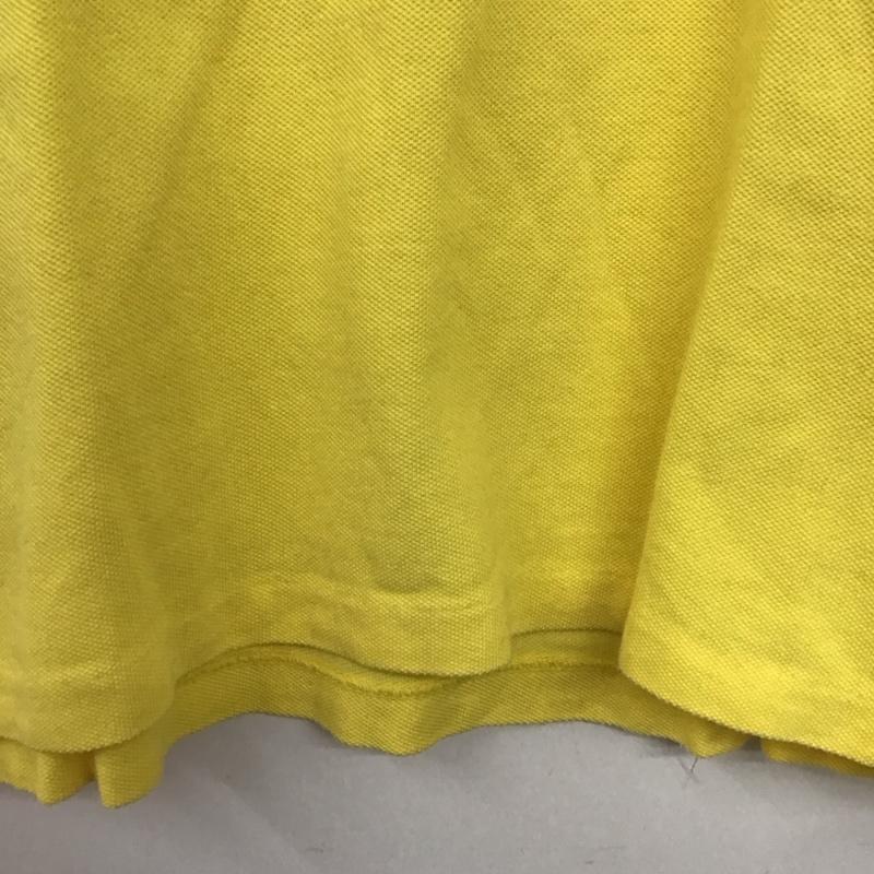 ラルフローレン RALPHLAUREN ポロシャツ 半袖 THE SKINNY POLO L ワンポイント 黄 / イエロー / yellow レディース USED 古着 中古 10152869