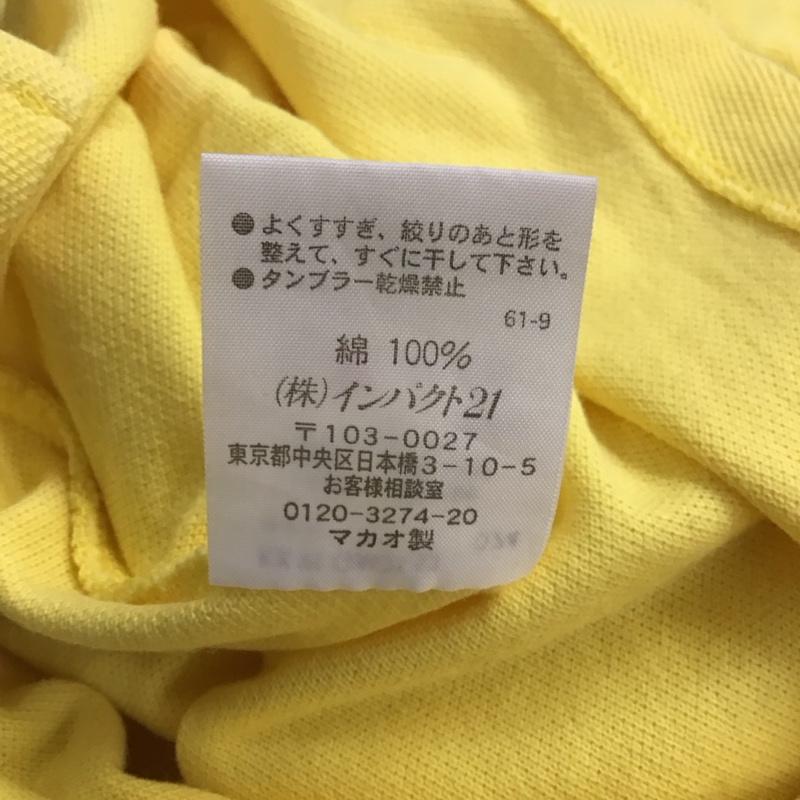 ラルフローレン RALPHLAUREN ポロシャツ 半袖 THE SKINNY POLO L ワンポイント 黄 / イエロー / yellow レディース USED 古着 中古 10152869