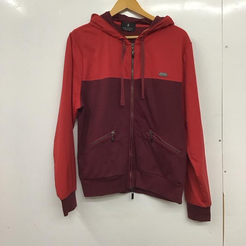 ランバン LANVIN パーカー 長袖 ジップアップパーカー 長袖パーカー カジュアルジャケット ロゴ、文字 マルチカラー / マルチカラー / multicolor メンズ USED 古着 中古 10152872