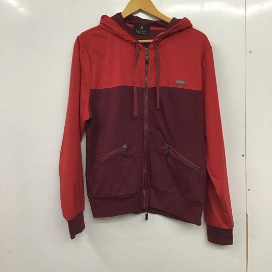 ランバン LANVIN パーカー 長袖 ジップアップパーカー 長袖パーカー カジュアルジャケット ロゴ、文字 マルチカラー / マルチカラー / multicolor メンズ USED 古着 中古 10152872