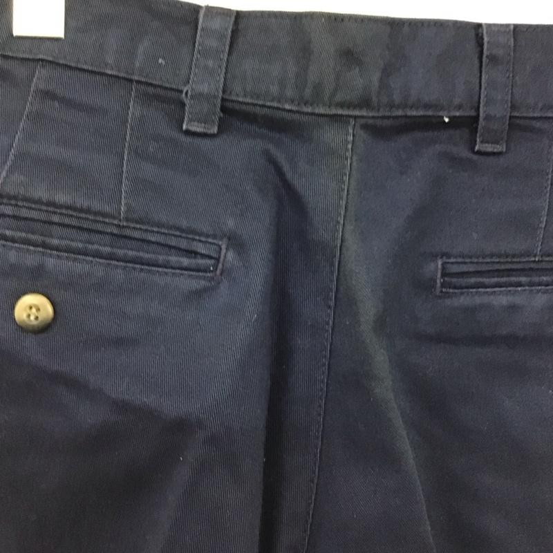 ドッカーズ DOCKERS パンツ チノパン チノパン ワイドパンツ カジュアルパンツ 32インチ ロゴ、文字 紺 / ネイビー / navy メンズ USED 古着 中古 10152876