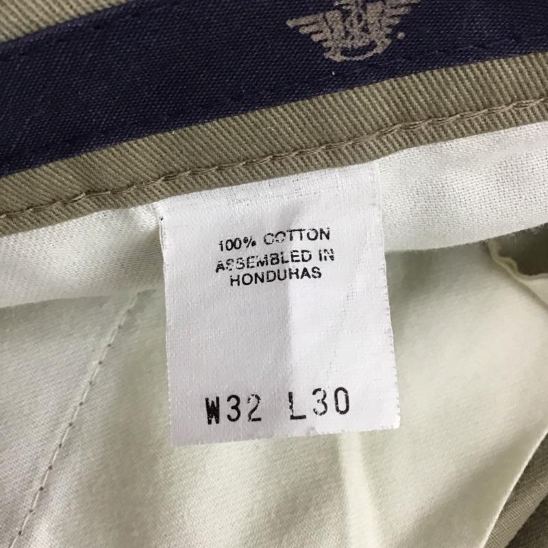 ドッカーズ DOCKERS パンツ チノパン チノパン ワイドパンツ カジュアルパンツ 32インチ ロゴ、文字 ベージュ / ベージュ / beige メンズ USED 古着 中古 10152878