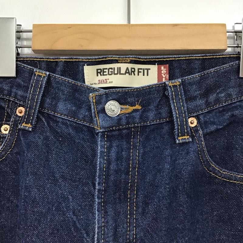 リーバイストラウスアンドコー Levi Strauss & co. パンツ デニム、ジーンズ デニムパンツ ワイドパンツ カジュアルパンツ 30インチ 無地 インディゴ / インディゴ / Indigo メンズ USED 古着 中古 10152880
