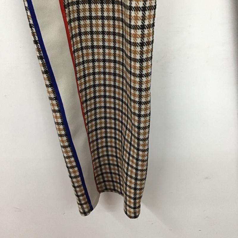 ザラ ZARA パンツ ワークパンツ、ペインターパンツ ワイドパンツ カジュアルパンツ ワークパンツ L チェック マルチカラー / マルチカラー / multicolor メンズ USED 古着 中古 10152881