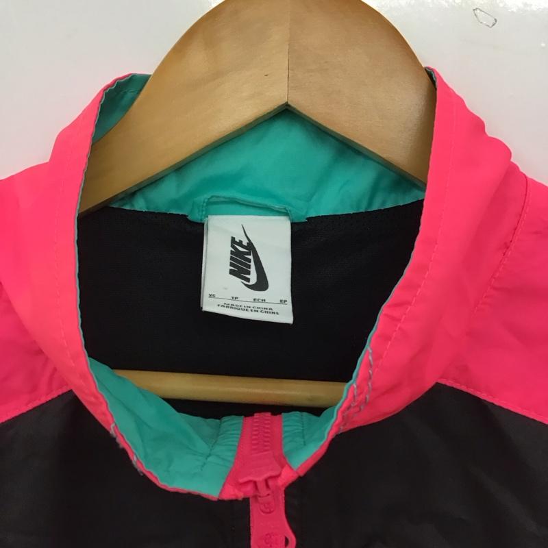 ナイキ NIKE ジャケット、上着 ジャンパー、ブルゾン cd6132-639 ナイロンジャケット ジップアップジャケット XS ロゴ、文字 桃 / ピンク / pink メンズ USED 古着 中古 10152885
