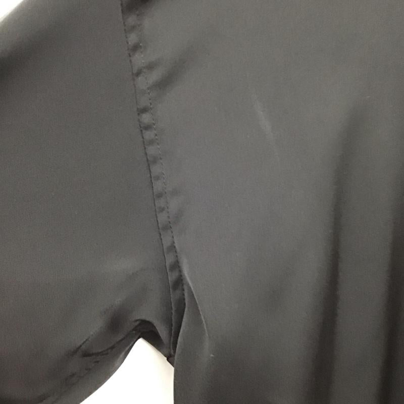 マウジー MOUSSY シャツ、ブラウス 長袖 010DSS30-1440 サテンシャツ FREE 無地 黒 / ブラック / black レディース USED 古着 中古 10152889