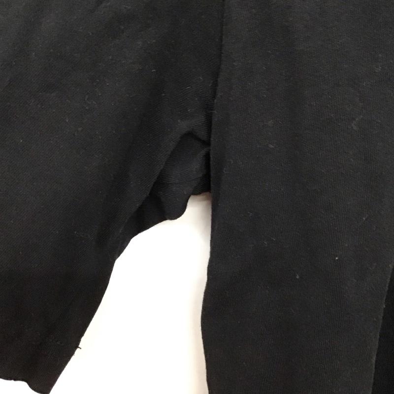 ザラ ZARA Tシャツ 半袖 半袖カットソー プリントTシャツ クルーネックカットソー L プリント 黒 / ブラック / black メンズ USED 古着 中古 10152892