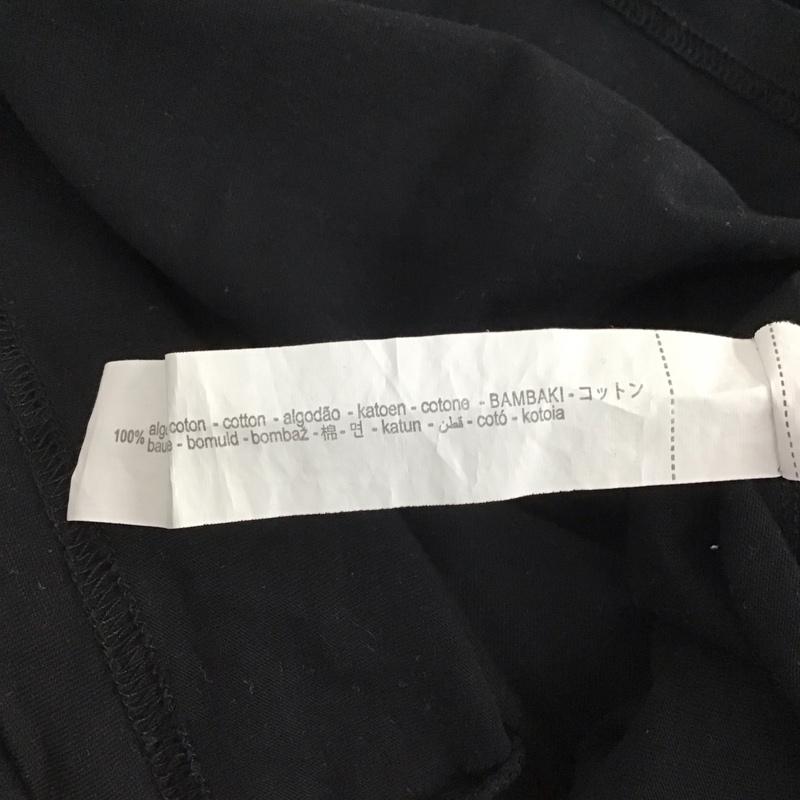 ザラ ZARA Tシャツ 半袖 半袖カットソー プリントTシャツ クルーネックカットソー L プリント 黒 / ブラック / black メンズ USED 古着 中古 10152892