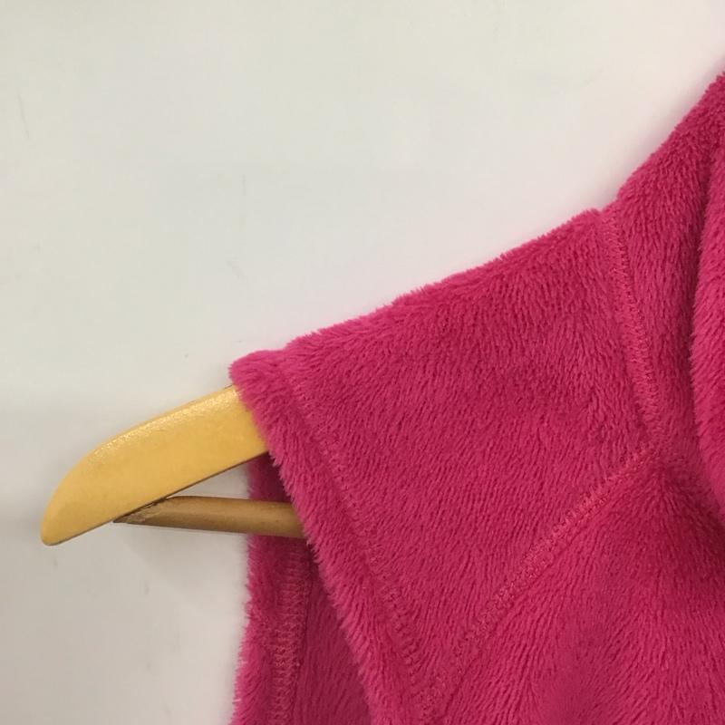 パタゴニア patagonia ベスト ベスト 25129FA11 フリースベスト フルジップ XS ロゴ、文字 マゼンタ / マゼンタ / レディース USED 古着 中古 10152894