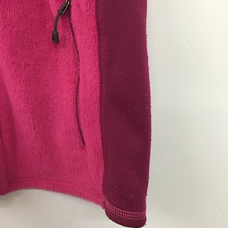 パタゴニア patagonia ベスト ベスト 25129FA11 フリースベスト フルジップ XS ロゴ、文字 マゼンタ / マゼンタ / レディース USED 古着 中古 10152894