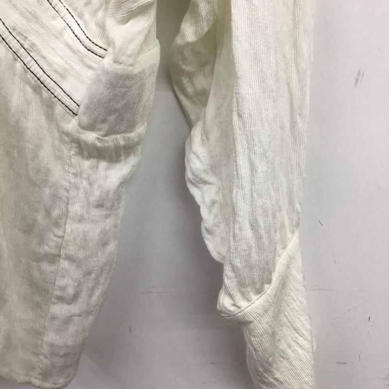 ザラ ZARA カットソー 長袖 1165 157 251 カシュクール L 無地 オフホワイト / オフホワイト / レディース USED 古着 中古 10152898
