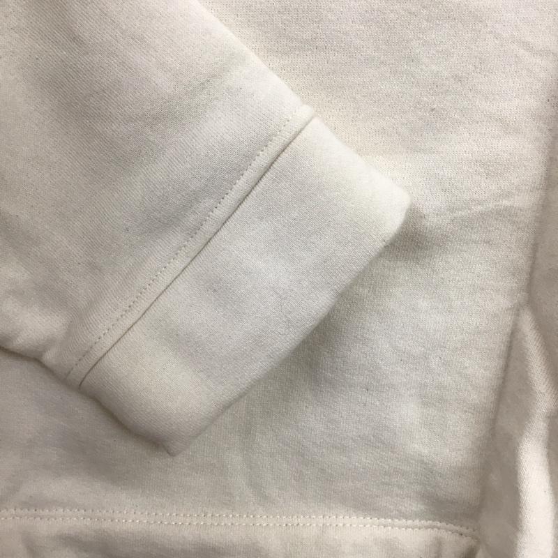 ザラ ZARA トレーナー 長袖 5644 468 712 ニット襟 裏起毛 L 無地 アイボリー / アイボリー / レディース USED 古着 中古 10152901