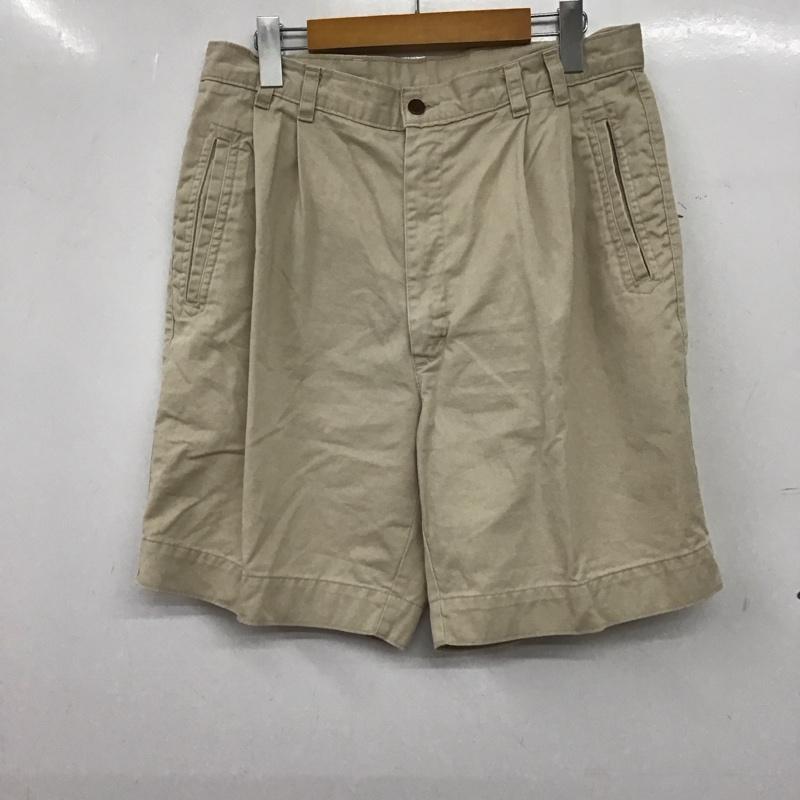 ドッカーズ DOCKERS パンツ ショートパンツ ショートパンツ ハーフパンツ カジュアルパンツ 32インチ ロゴ、文字 ベージュ / ベージュ / beige メンズ USED 古着 中古 10152902