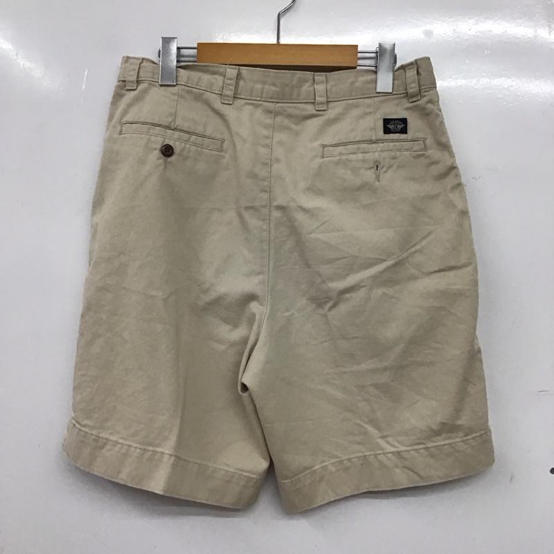 ドッカーズ DOCKERS パンツ ショートパンツ ショートパンツ ハーフパンツ カジュアルパンツ 32インチ ロゴ、文字 ベージュ / ベージュ / beige メンズ USED 古着 中古 10152902