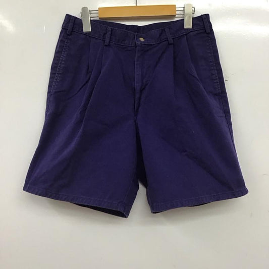 ブルックスブラザーズ BROOKS BROTHERS パンツ ショートパンツ ショートパンツ ハーフパンツ カジュアルパンツ 32インチ 無地 紫 / パープル / purple メンズ USED 古着 中古 10152904