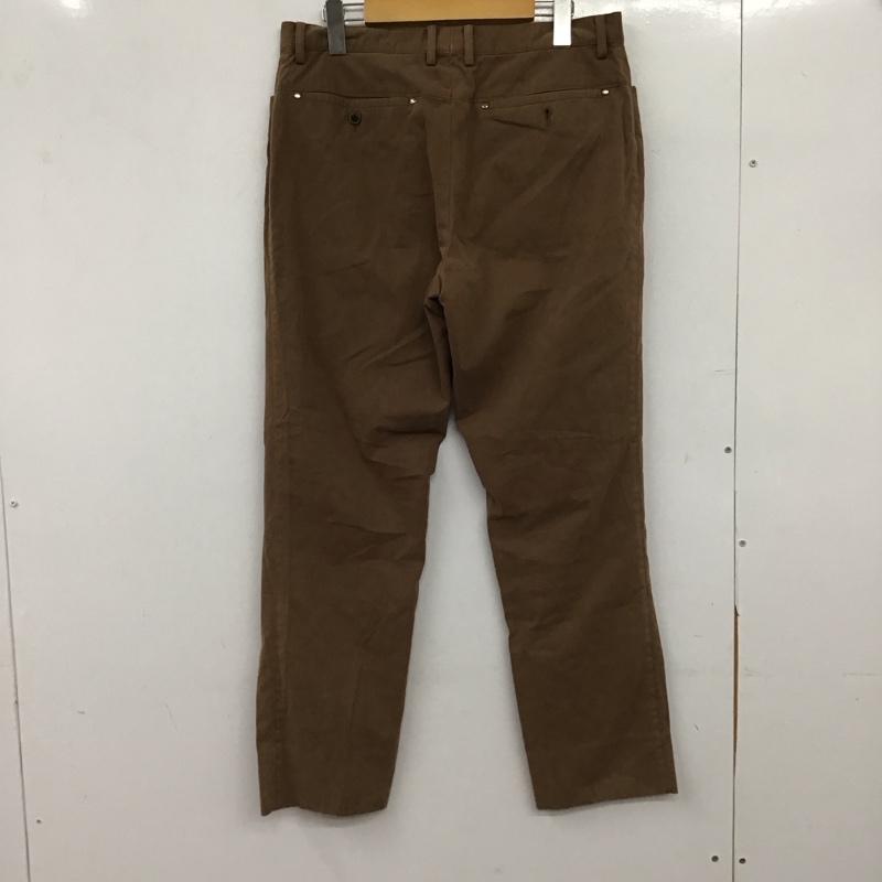 ランバン LANVIN パンツ チノパン チノパン スリムパンツ カジュアルパンツ 48 無地 茶 / ブラウン / brown メンズ USED 古着 中古 10152907
