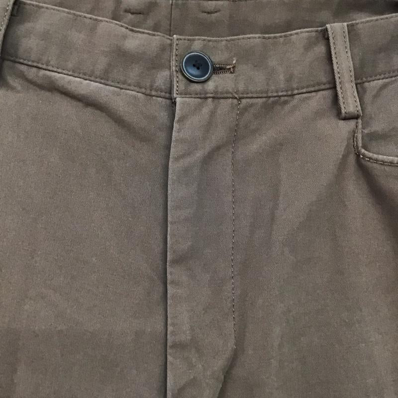 ランバン LANVIN パンツ チノパン チノパン スリムパンツ カジュアルパンツ 48 無地 茶 / ブラウン / brown メンズ USED 古着 中古 10152907