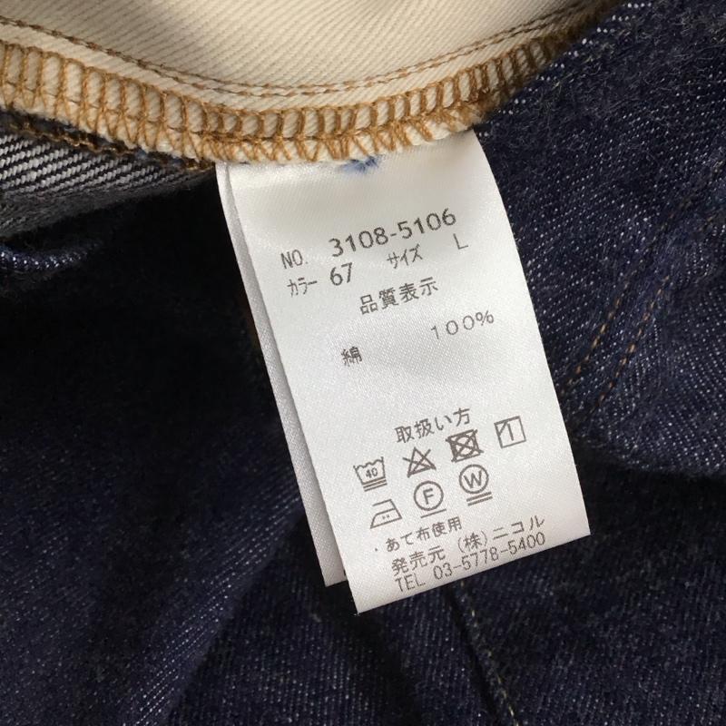 ブルックスブラザーズ BROOKS BROTHERS パンツ デニム、ジーンズ デニム L 無地 インディゴ / インディゴ / Indigo メンズ USED 古着 中古 10152909