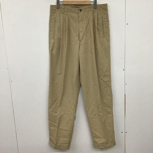 ドッカーズ DOCKERS パンツ チノパン チノパン ワイドパンツ カジュアルパンツ 32インチ ロゴ、文字 ベージュ / ベージュ / beige メンズ USED 古着 中古 10152911