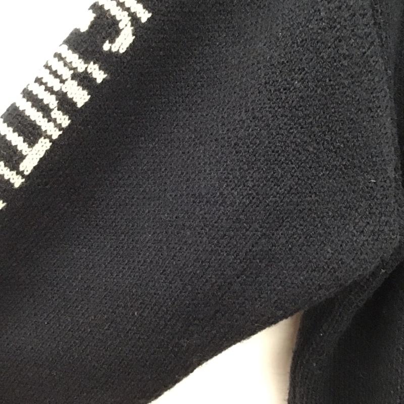 チャムス CHUMS パーカー 長袖 長袖ニットパーカー プルオーバーニット M ロゴ、文字 紺 / ネイビー / navy メンズ USED 古着 中古 10152912