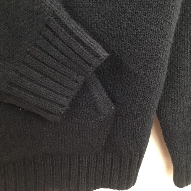 チャムス CHUMS パーカー 長袖 長袖ニットパーカー プルオーバーニット M ロゴ、文字 紺 / ネイビー / navy メンズ USED 古着 中古 10152912