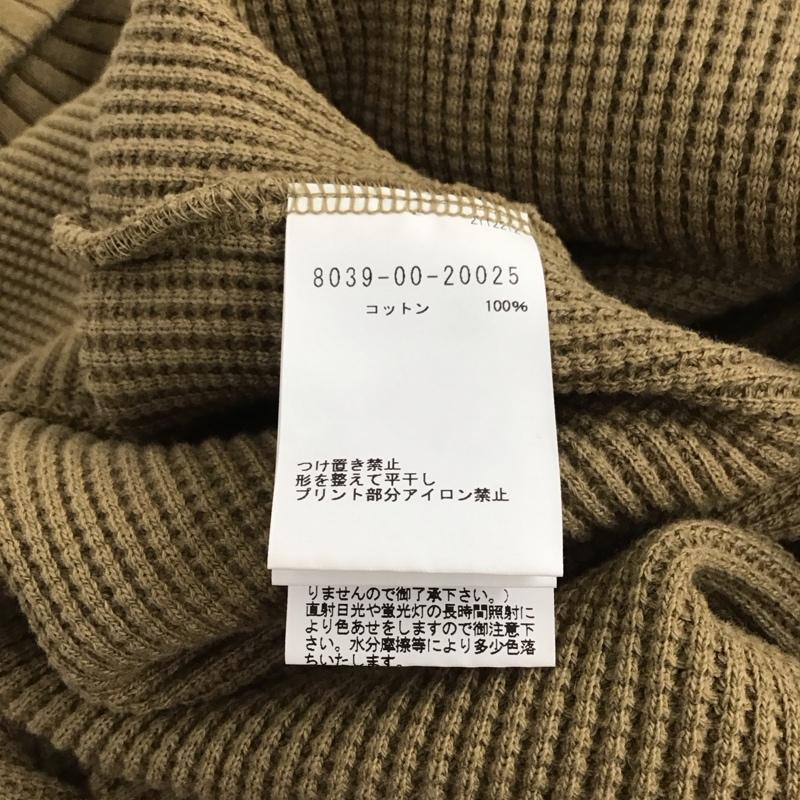 ナイジェルケーボン Nigel Cabourn ニット、セーター 長袖 長袖ニットカットソー タートルネック 48 無地 カーキ / カーキ / khaki メンズ USED 古着 中古 10152914