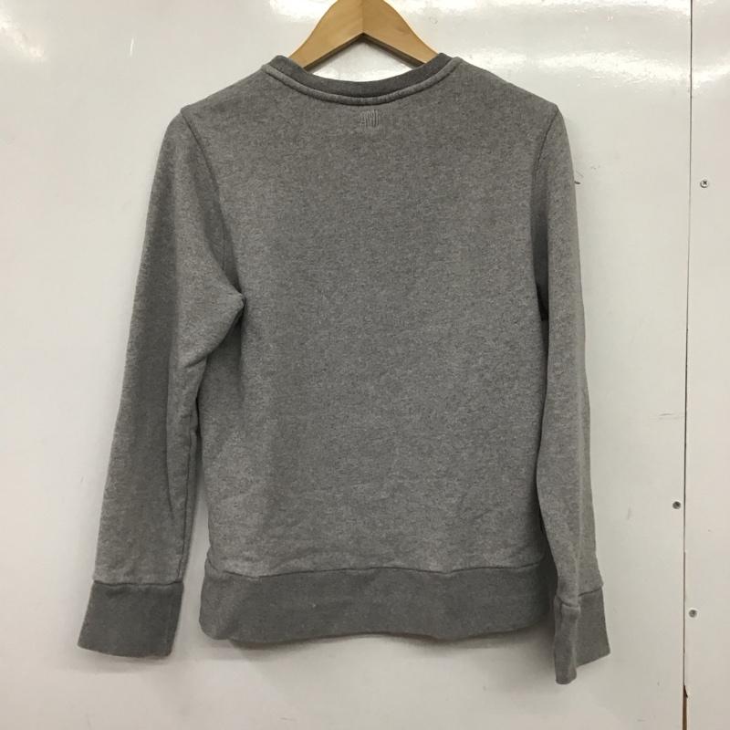 アミ ami トレーナー 長袖 AMI15SPM スウェット XS ロゴ、文字 灰 / グレー / gray レディース USED 古着 中古 10152921