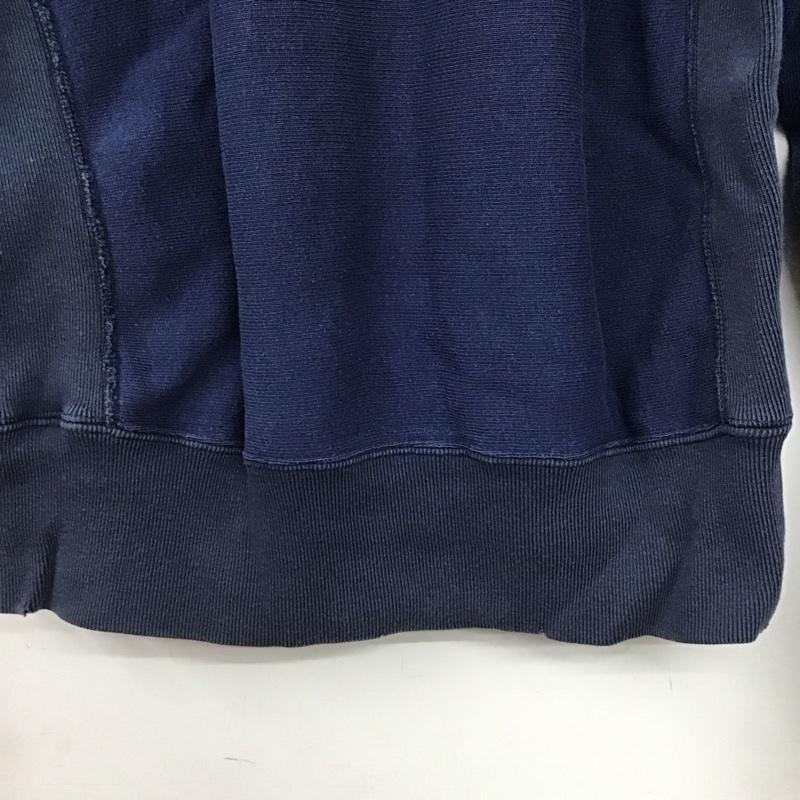 チャンピオン Champion トレーナー 長袖 C8-G011 スウェット S プリント 紺 / ネイビー / navy レディース USED 古着 中古 10152922