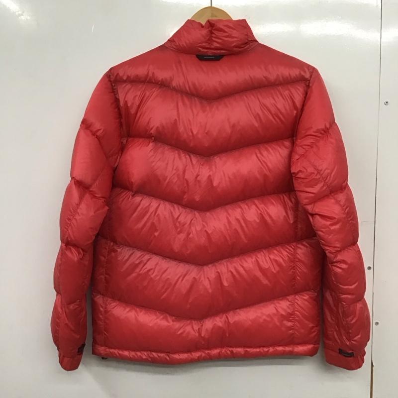 コロンビア Columbia ジャケット、上着 ジャケット、ブレザー 209 PL5333 ダウン フェザー M ロゴ、文字 赤 / レッド / red レディース USED 古着 中古 10152924